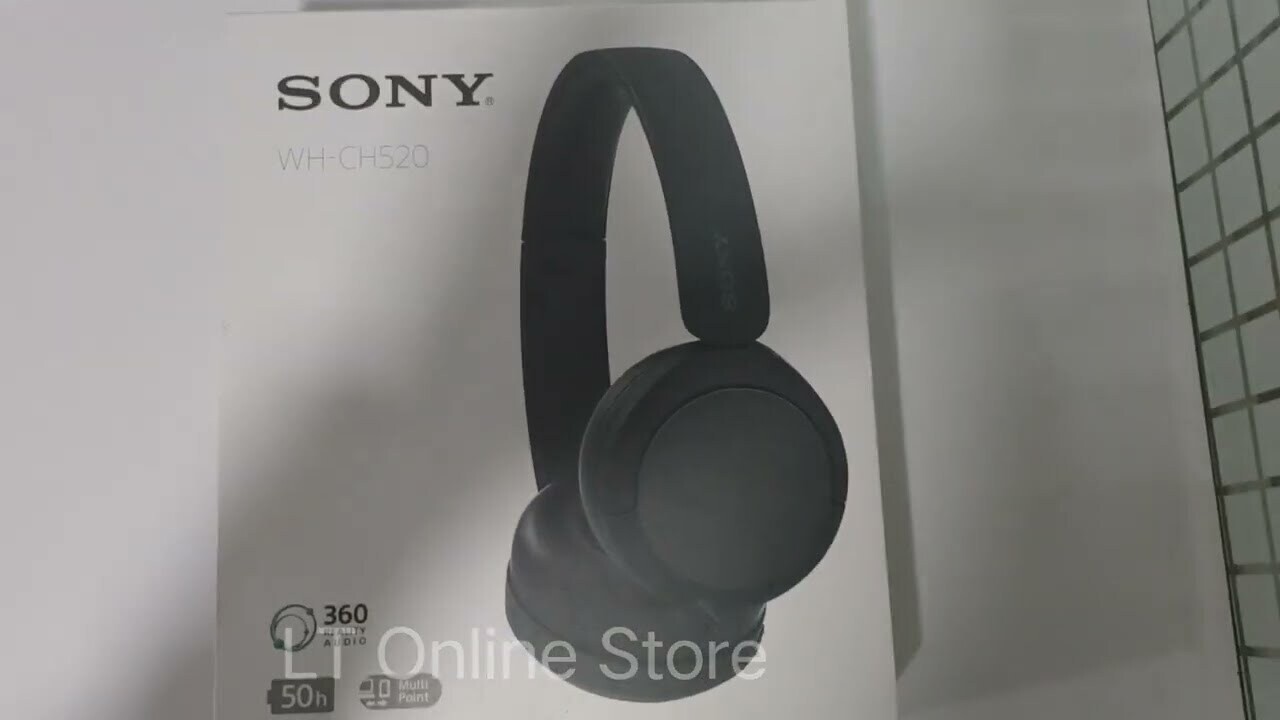 Sony WH-CH520 Wireless Headphone, Black Sony WH-CH520 Wireless Headphone, Black