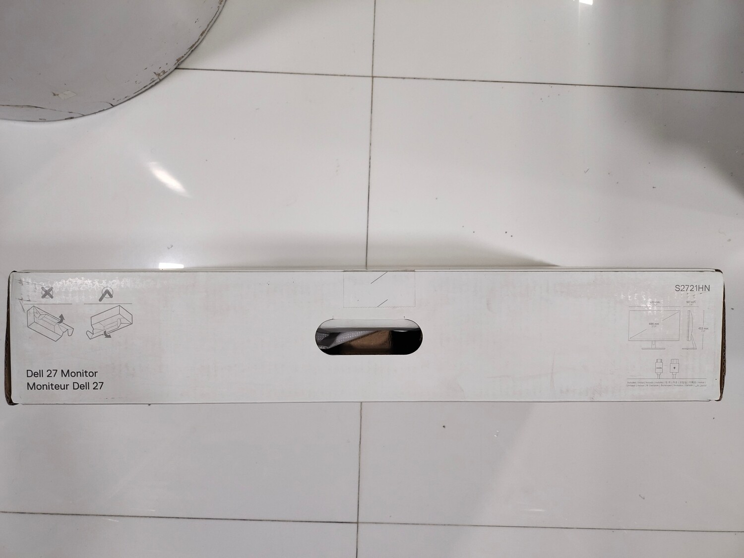 DELL S Series 27 inch Full HD IPS Panel with Brightness 300 nits