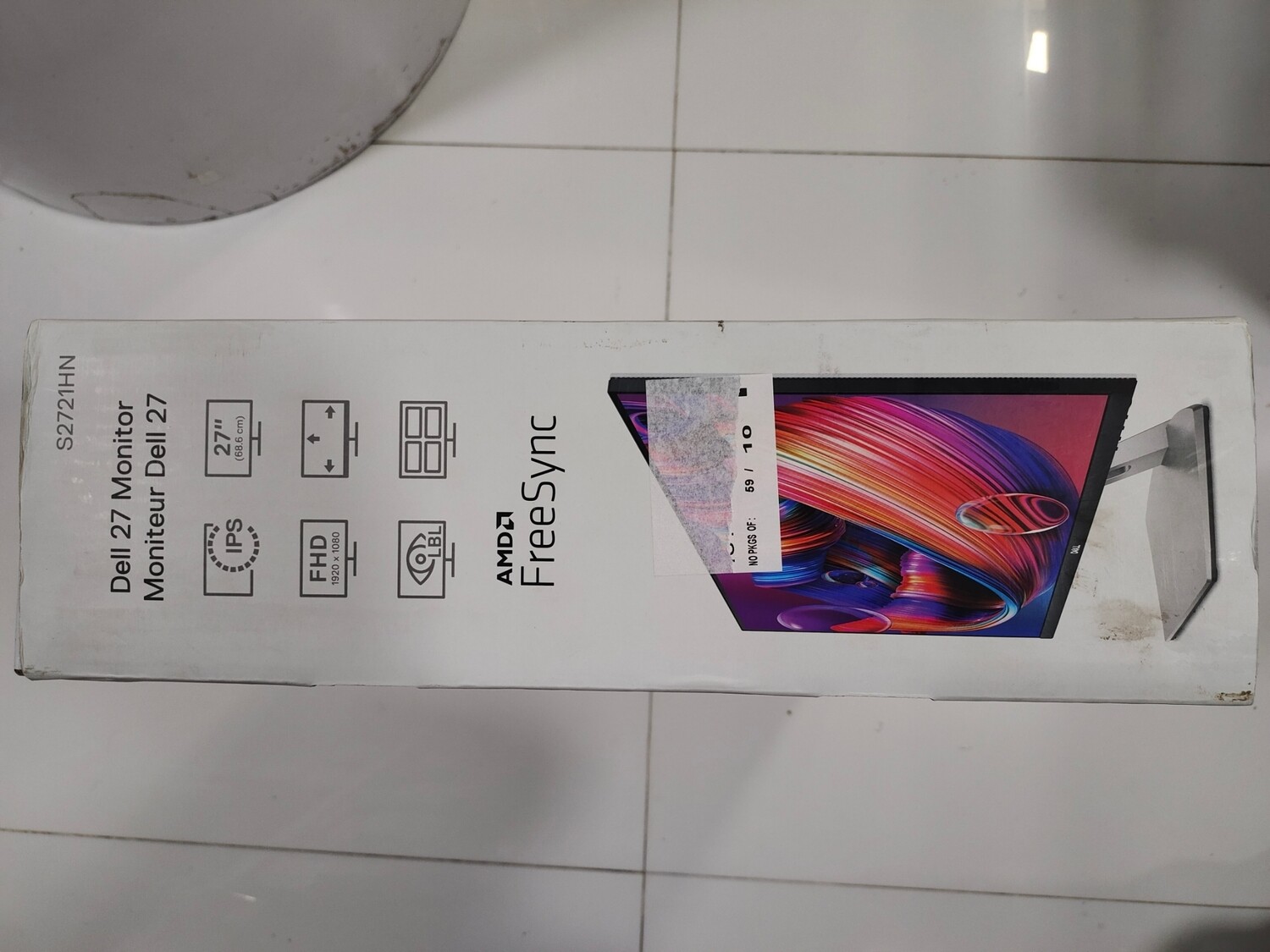 DELL S Series 27 inch Full HD IPS Panel with Brightness 300 nits