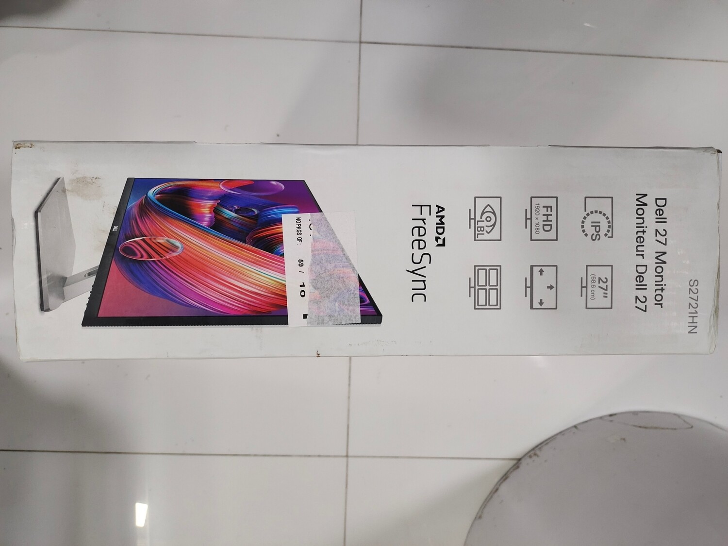 DELL S Series 27 inch Full HD IPS Panel with Brightness 300 nits