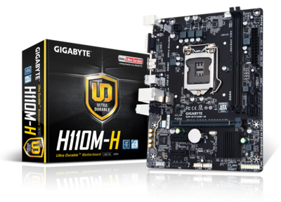 Gigabyte GA-H110M-H MicroATX Motherboard
