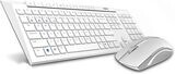 Rapoo 8210M Wireless Keyboard Mouse, White