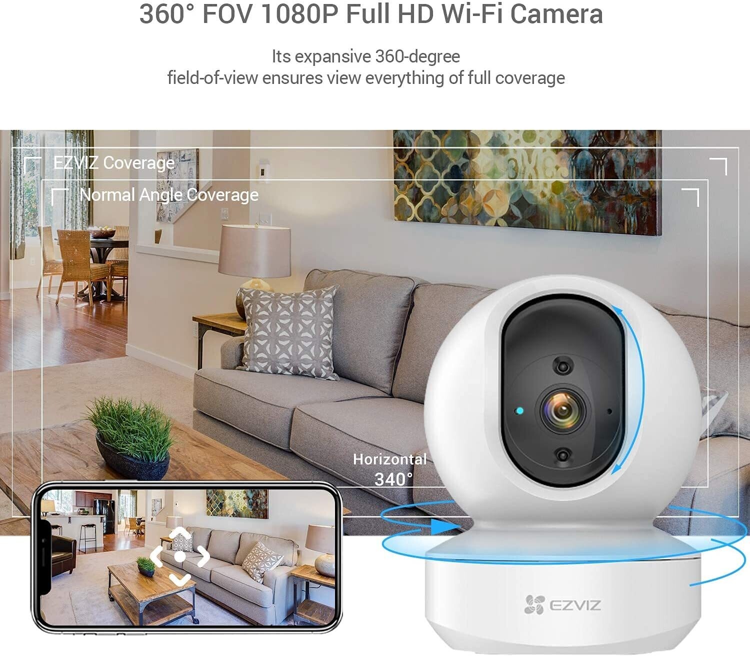 EZVIZ CS-TY1 (1080P) Smart Home WiFi CCTV Camera EZVIZ CS-TY1 (1080P) Smart Home WiFi CCTV Camera