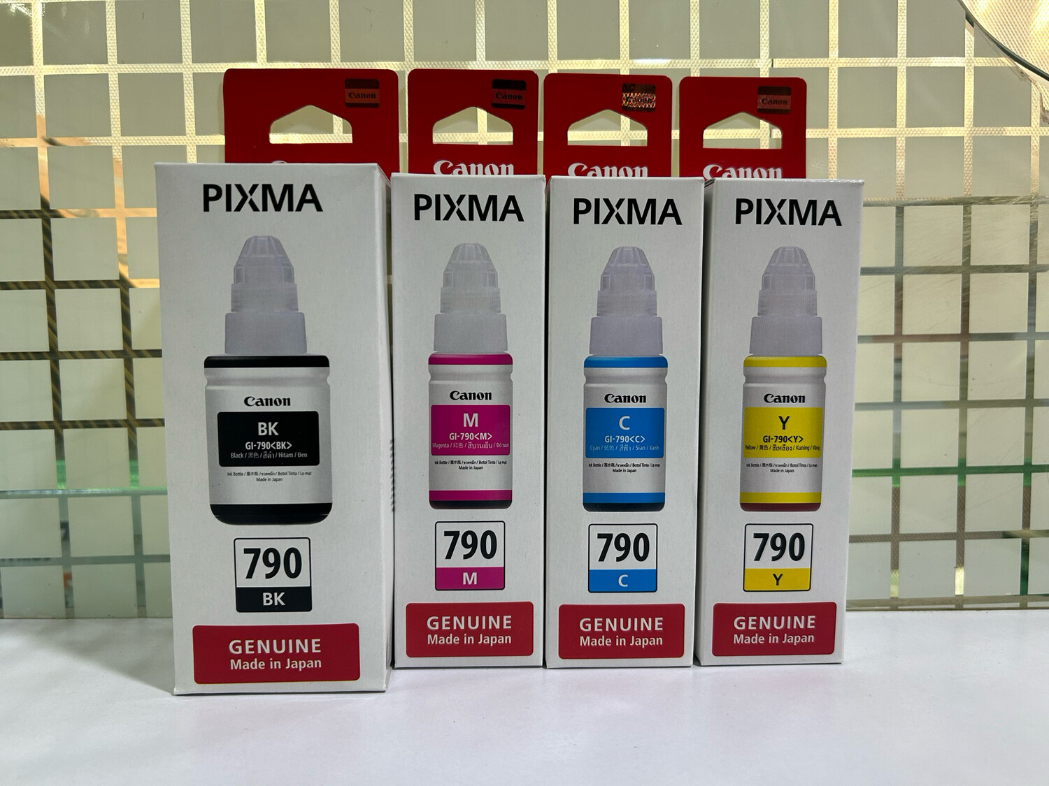 Original ink Canon Pixma GI-790 Bottle, Set of 4 (B/C/Y/M)