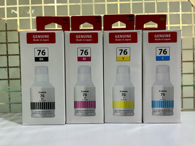 Canon GI-76 set of 4 Bottle (GX5570, GX6070, GX6570, GX7070)