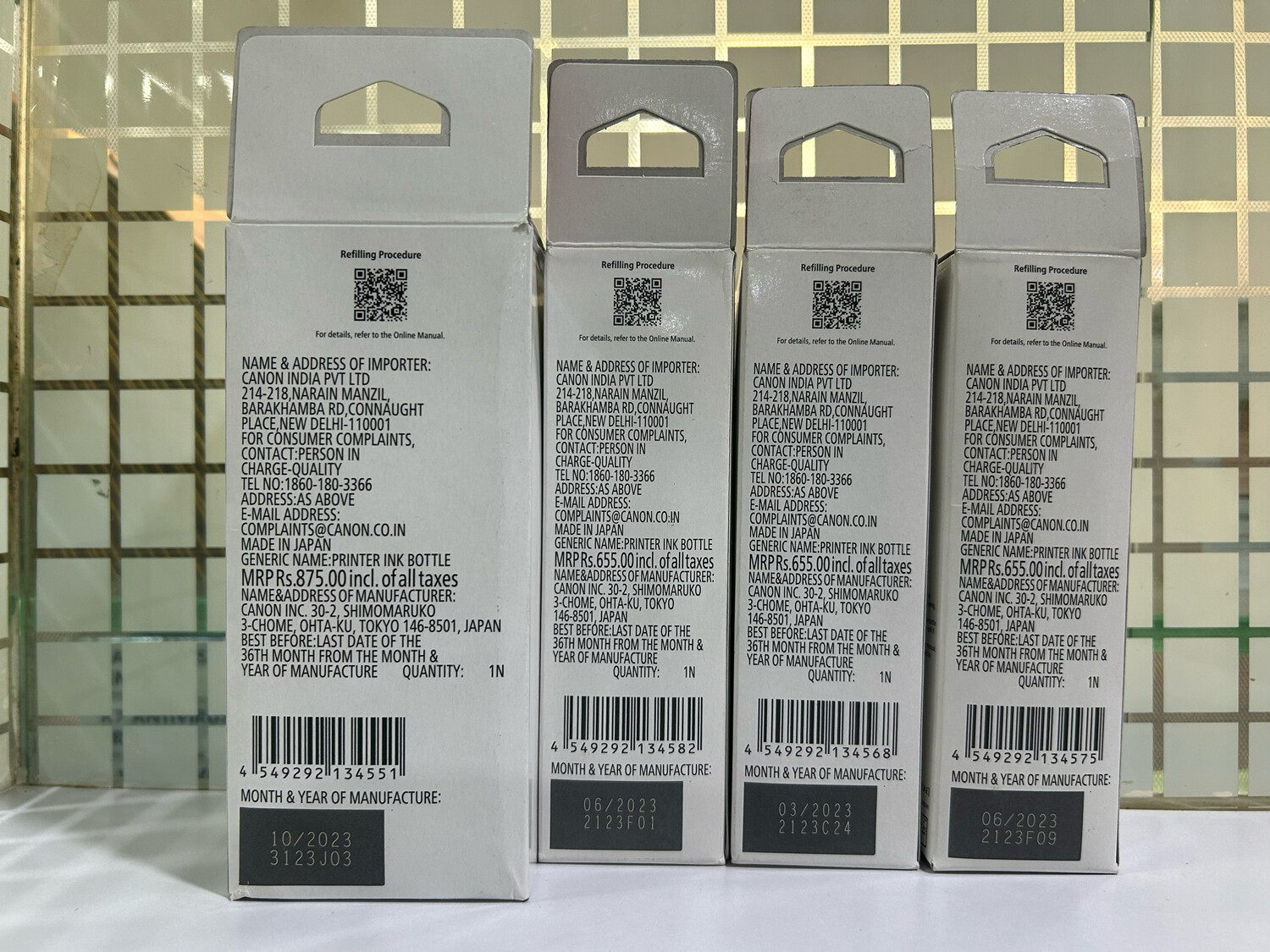 Original ink Canon Pixma GI-70 set of 4 bottle (Bk/C/Y/M) Original ink Canon Pixma GI-70 set of 4 bottle (Bk/C/Y/M)