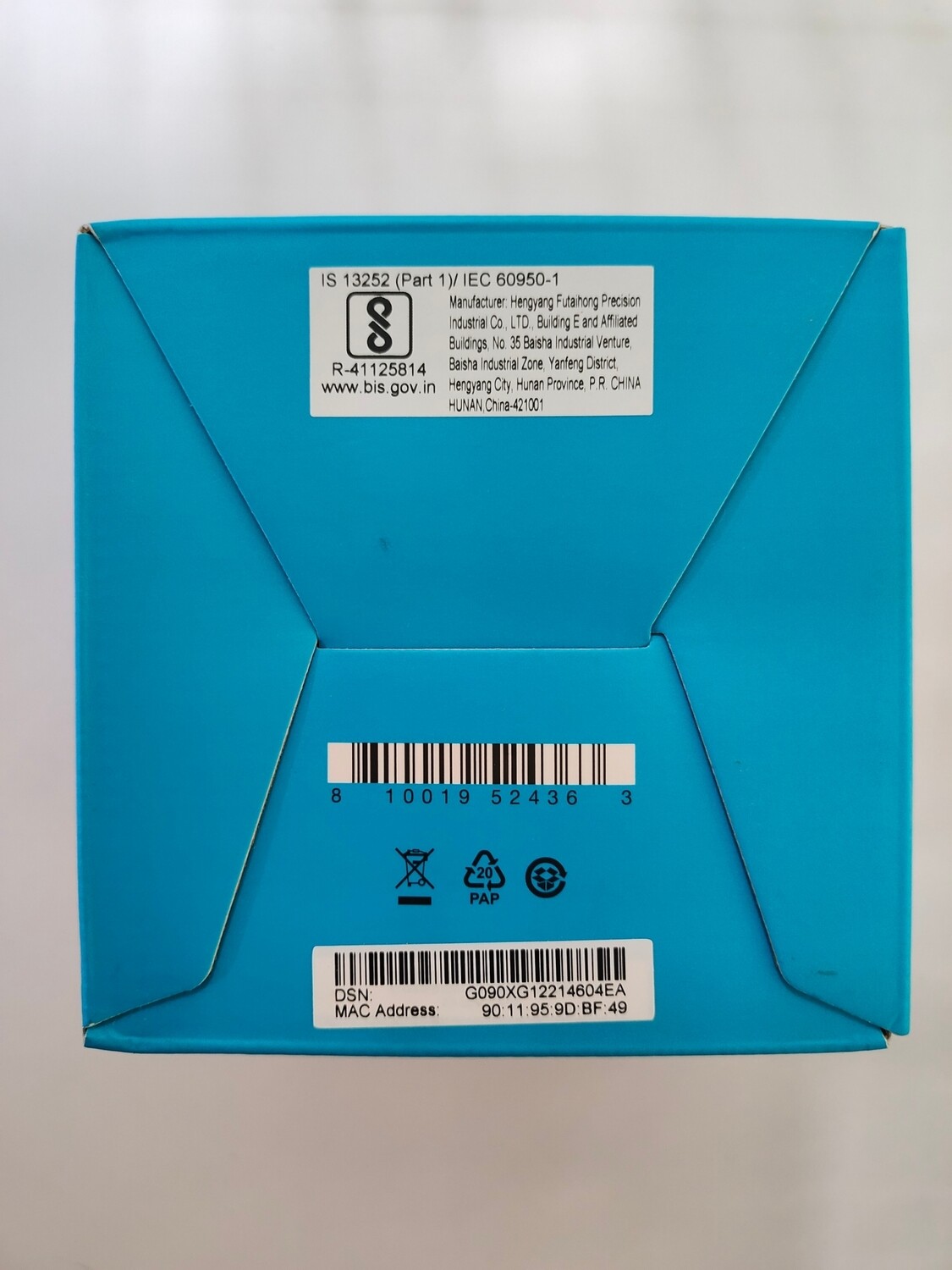 Amazon Echo Dot 3th Gen, Alexa Smart Speaker, Black