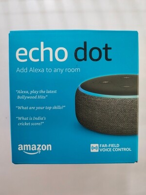 Amazon Echo Dot 3th Gen, Alexa Smart Speaker, Black