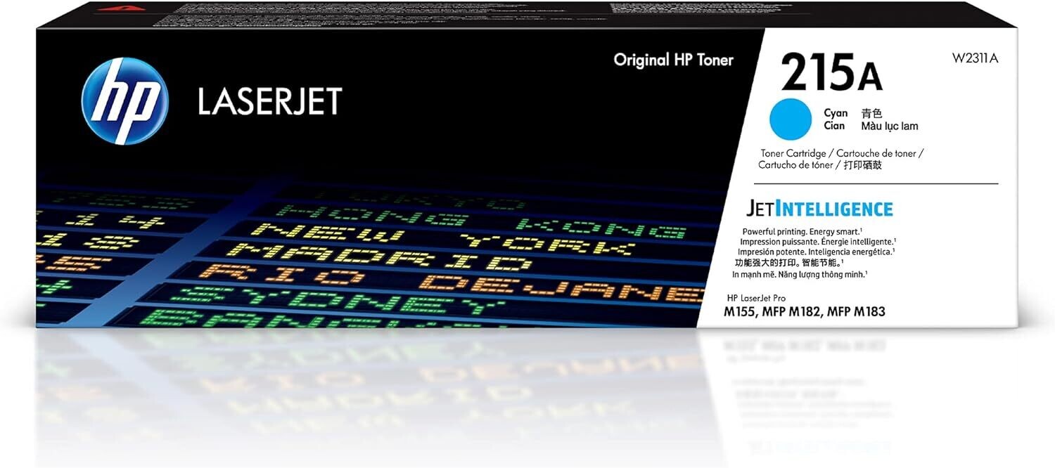 HP 215A Cyan LaserJet Toner Cartridge