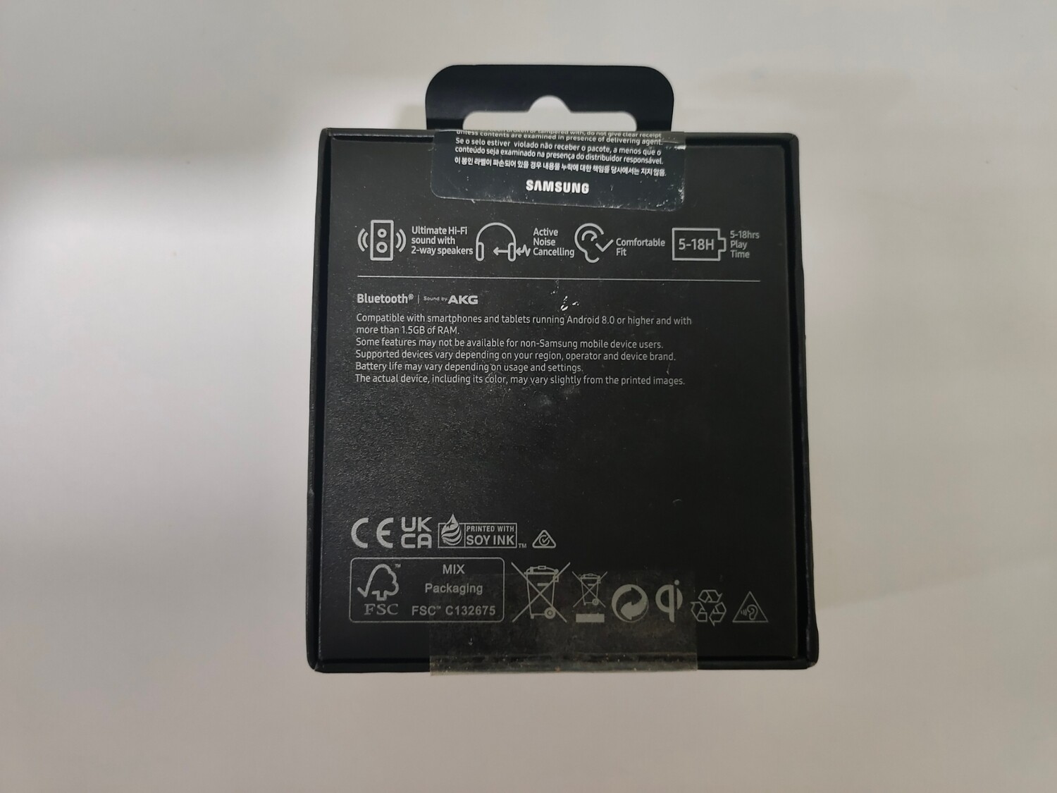 Samsung Galaxy Buds2 Pro with Mic Noise Cancellation Graphite