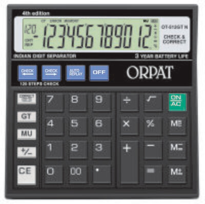 Orpat OT-512GT N Calculator