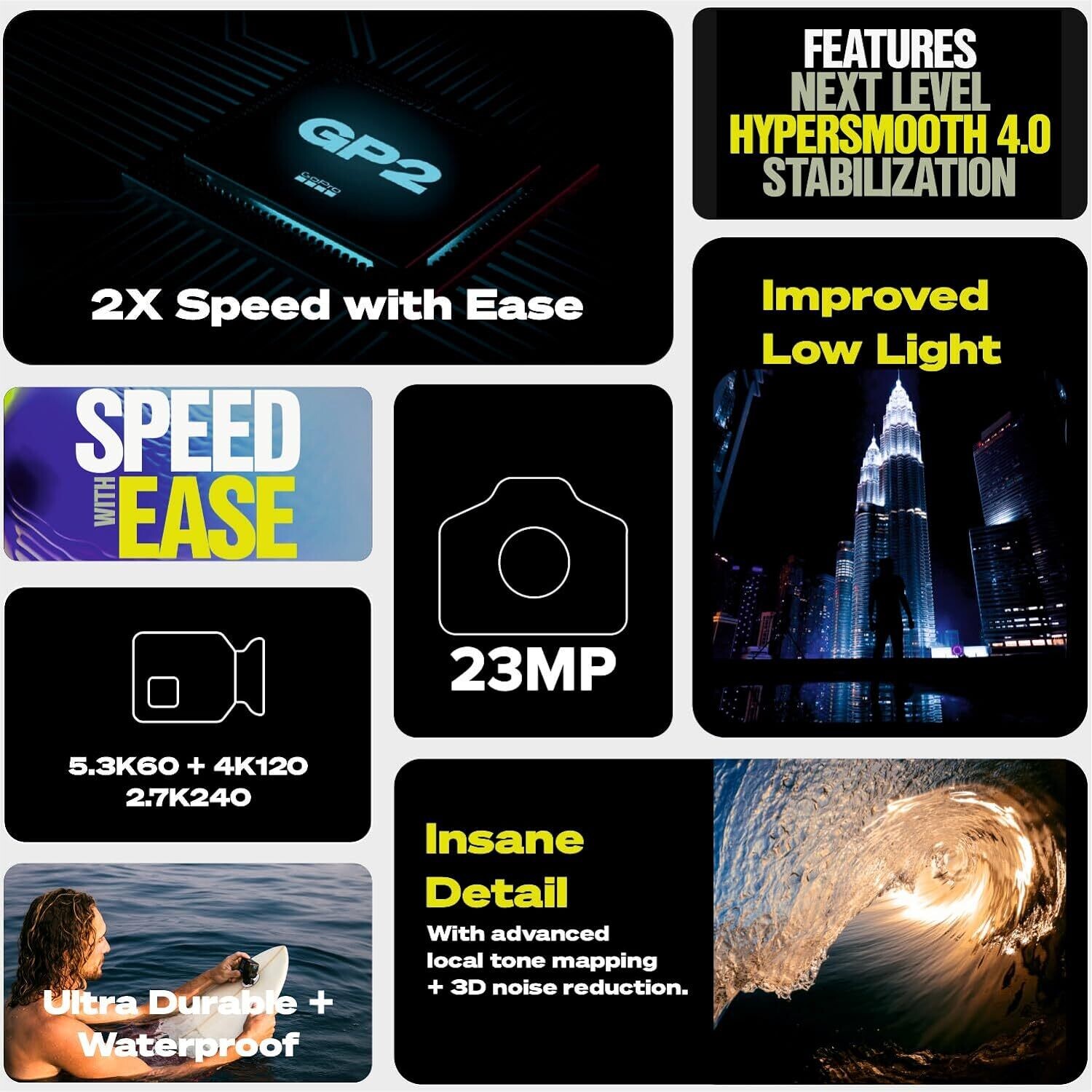 GoPro Hero 10 Sports and Action Camera GoPro Hero 10 Sports and Action Camera