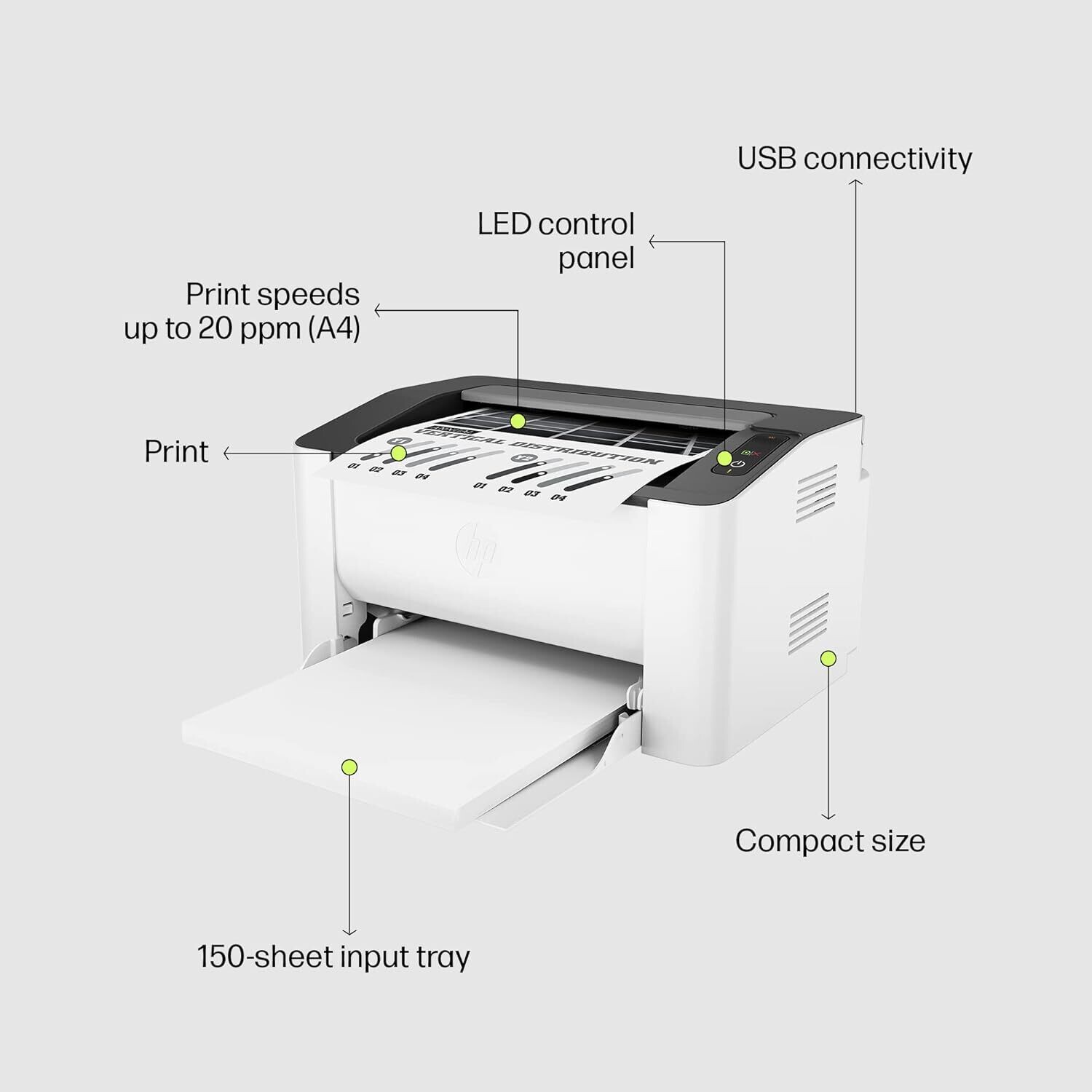 HP 1008A Single Function Laser Printer HP 1008A Single Function Laser Printer