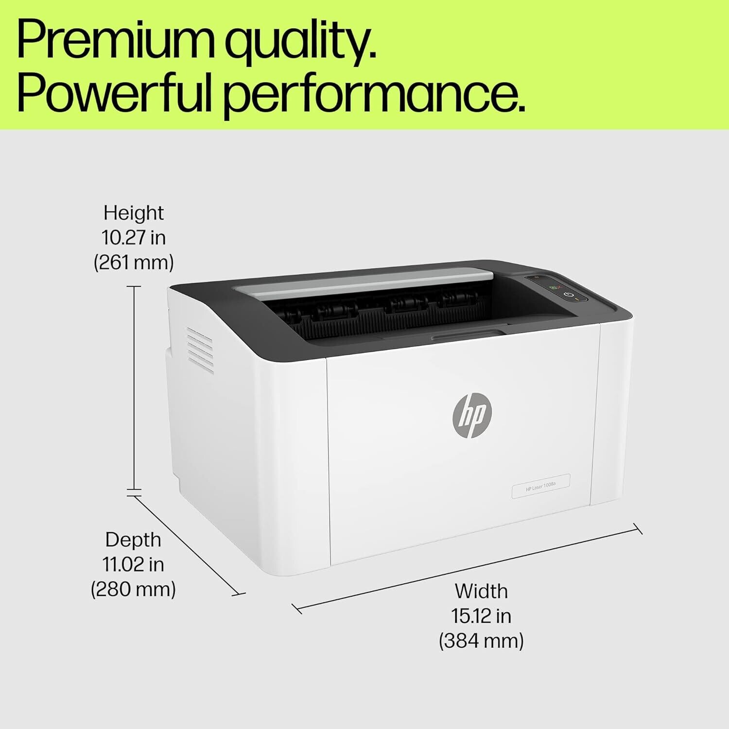 HP 1008A Single Function Laser Printer HP 1008A Single Function Laser Printer