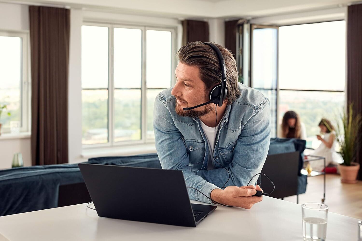 Sennheiser Epos PC 8.2 Wired On Ear Headphones with Mic (Black)