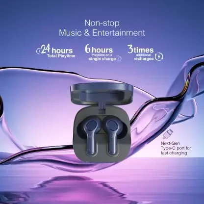 Fingers Go-Crystal TWS Earbuds (Imperial Blue)