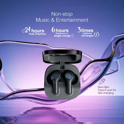 Fingers Go-Crystal TWS Earbuds (Rich Black) Fingers Go-Crystal TWS Earbuds (Rich Black)