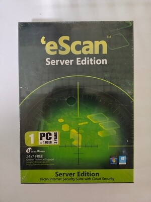 1 User, 3 Year, eScan Server Edition, V.14