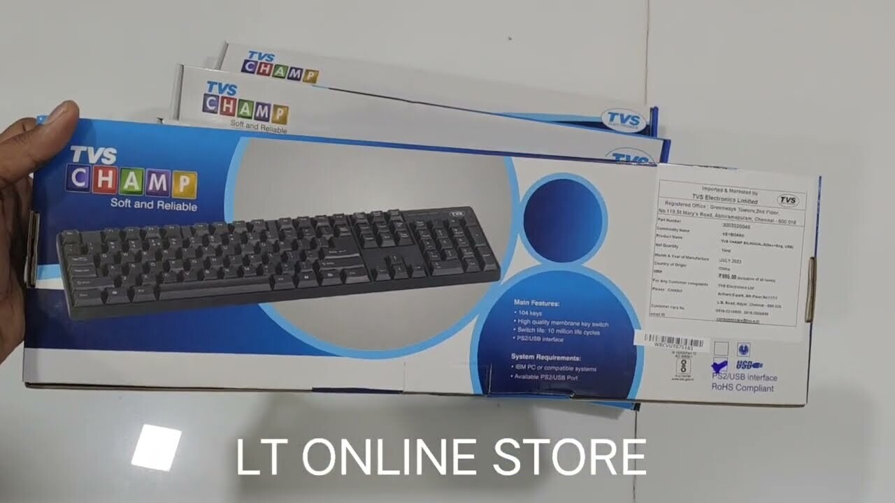 TVS Champ USB Bilingual Dev+Eng Keyboard TVS Champ USB Bilingual Dev+Eng Keyboard