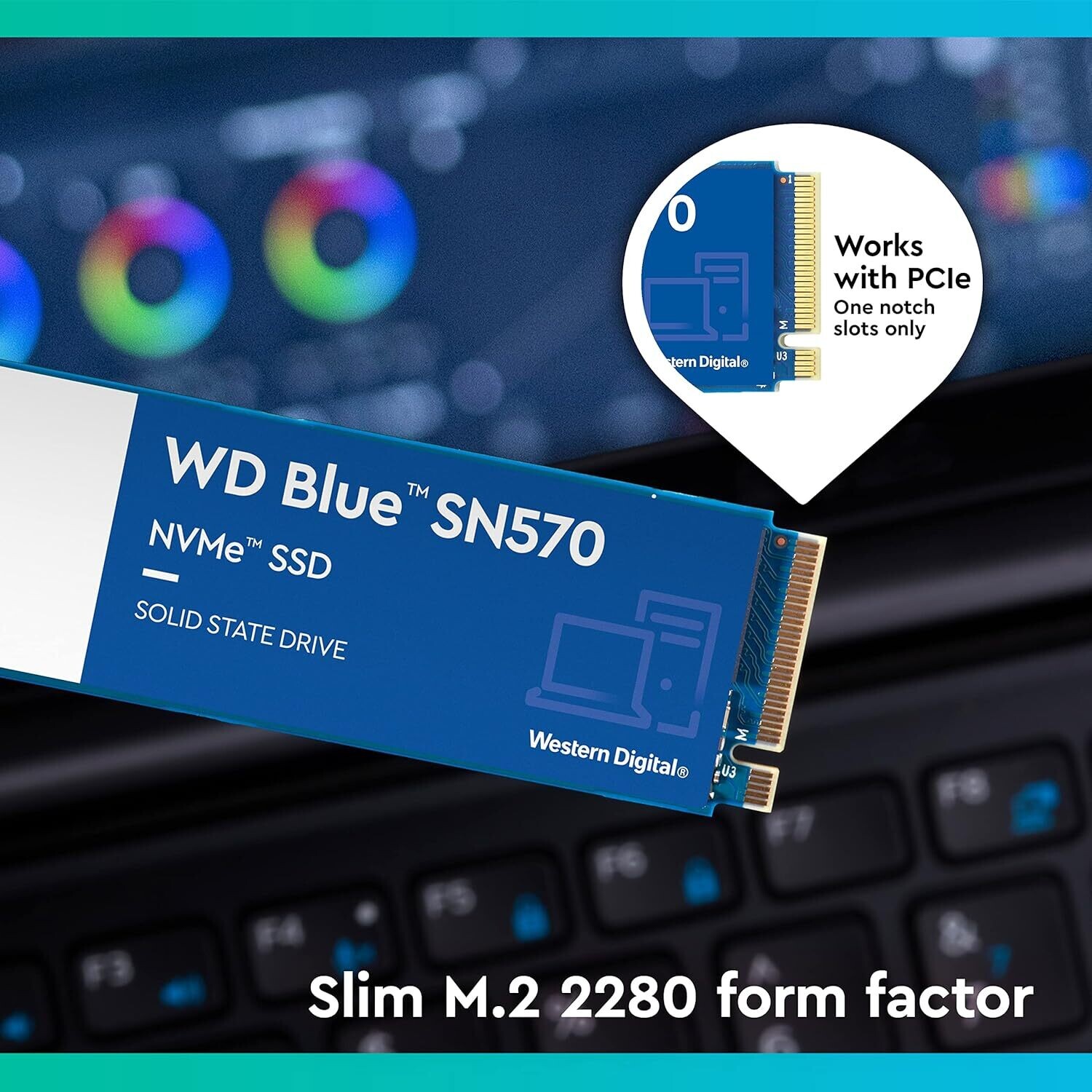 内蔵型SSD WD Blue SN570 1TB NVMe SSD Amazon | Western Digital ウエスタンデジタル 内蔵SSD 1TB WD