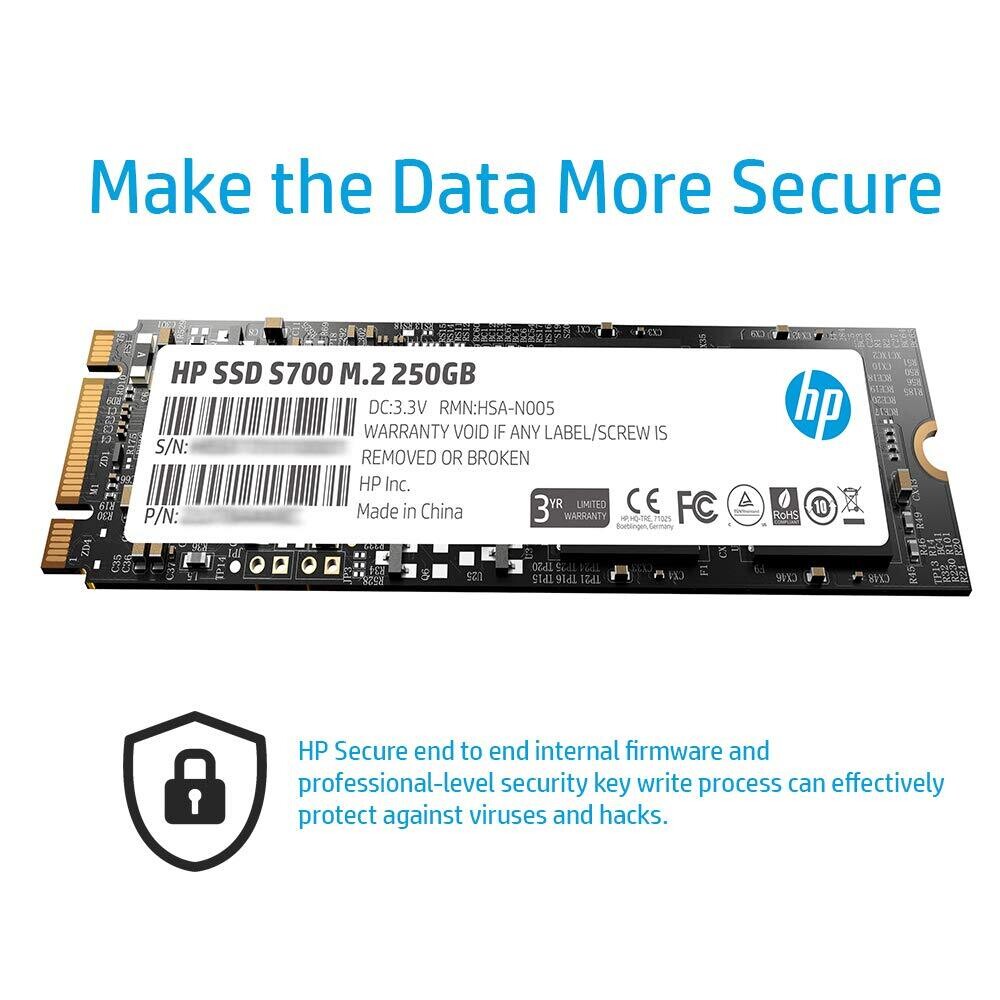 HP 250GB S700 M.2 Sata-3 Internal SSD