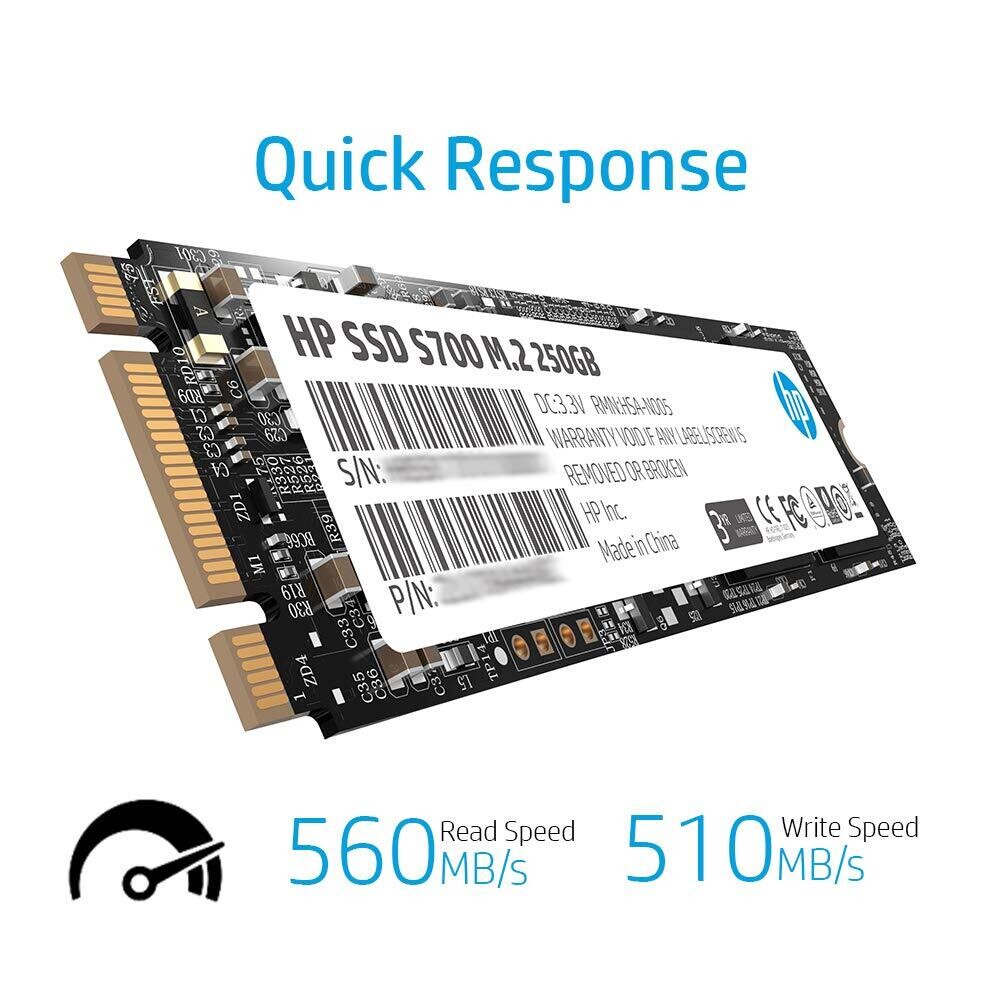 HP 250GB S700 M.2 Sata-3 Internal SSD HP 250GB S700 M.2 Sata-3 Internal SSD