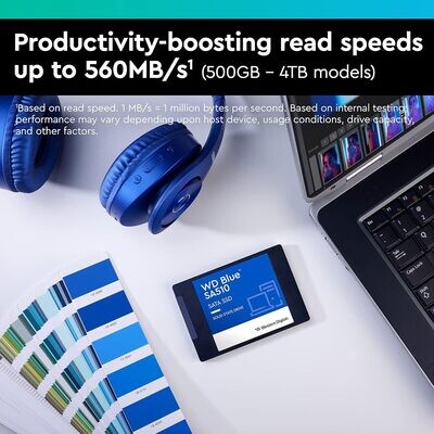 WD Blue 1TB SA510 2.5-inch Sata Internal SSD