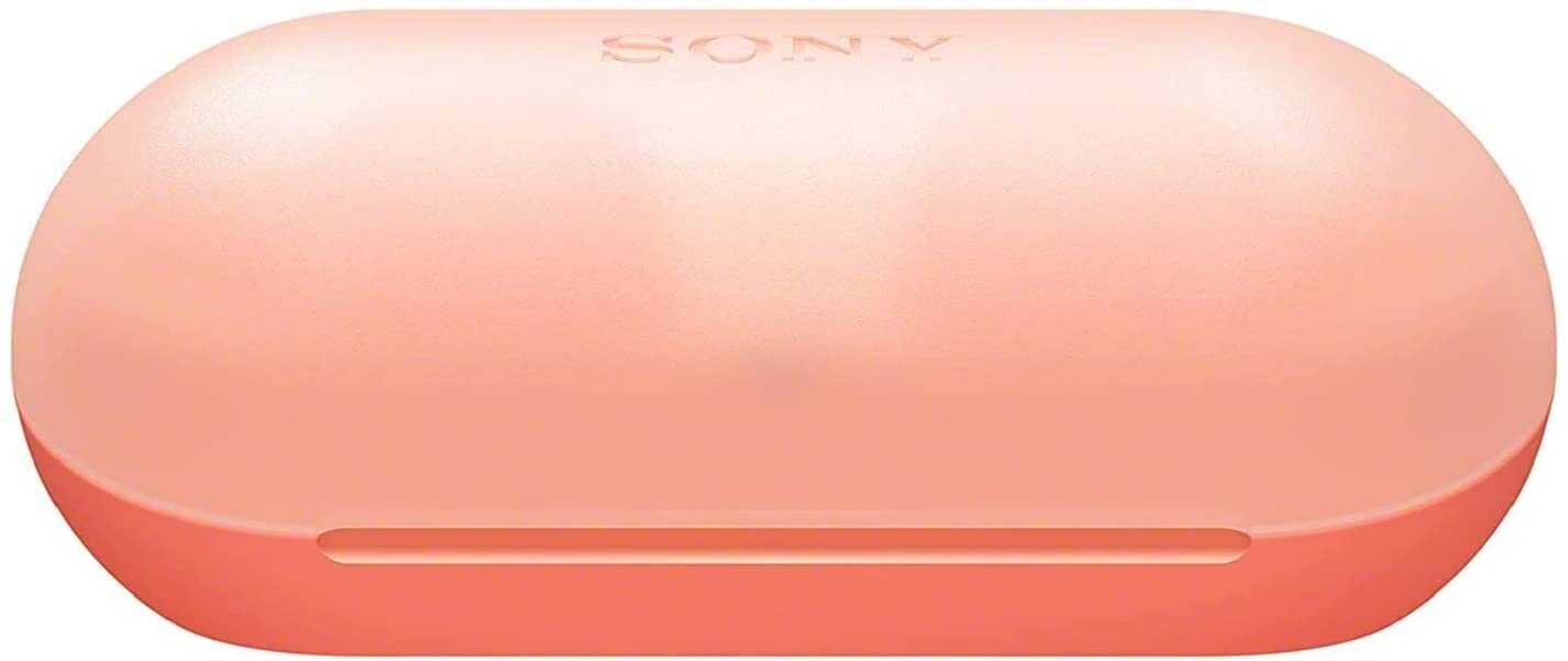 Sony wf-c500 truly wireless bluetooth earbuds (Orange)