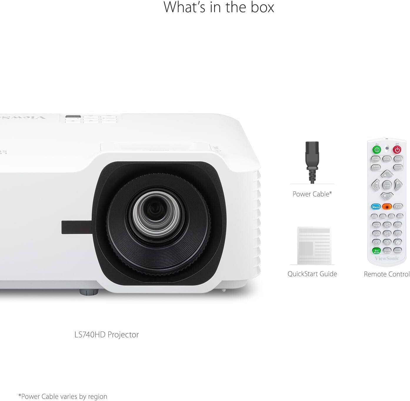 ViewSonic LS740HD 5000 Lumens 1080p Laser Projector