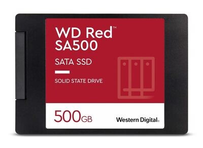 WD Red 500GB SA500 2.5-inch Internal Sata SSD