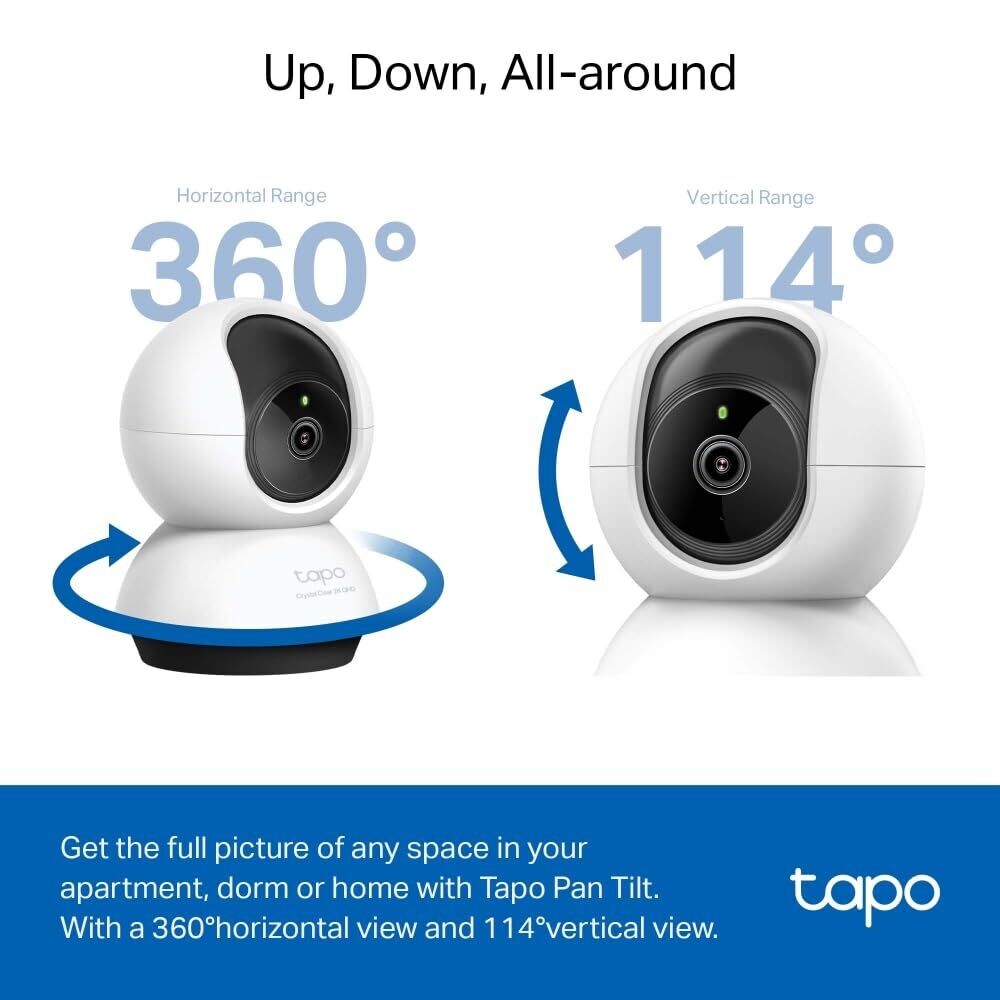 TP Link Tapo C220 Pan/Tilt AI Home Security Wi-Fi Camera TP Link Tapo C220 Pan/Tilt AI Home Security Wi-Fi Camera