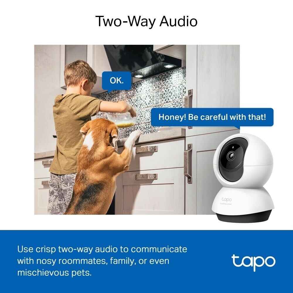 TP Link Tapo C220 Pan/Tilt AI Home Security Wi-Fi Camera TP Link Tapo C220 Pan/Tilt AI Home Security Wi-Fi Camera