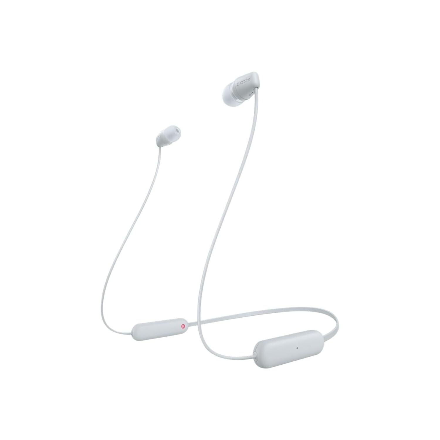 Sony WI-C100 Wireless Neckband (White)