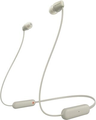 Sony WI-C100 Wireless Neckband (Taupe)