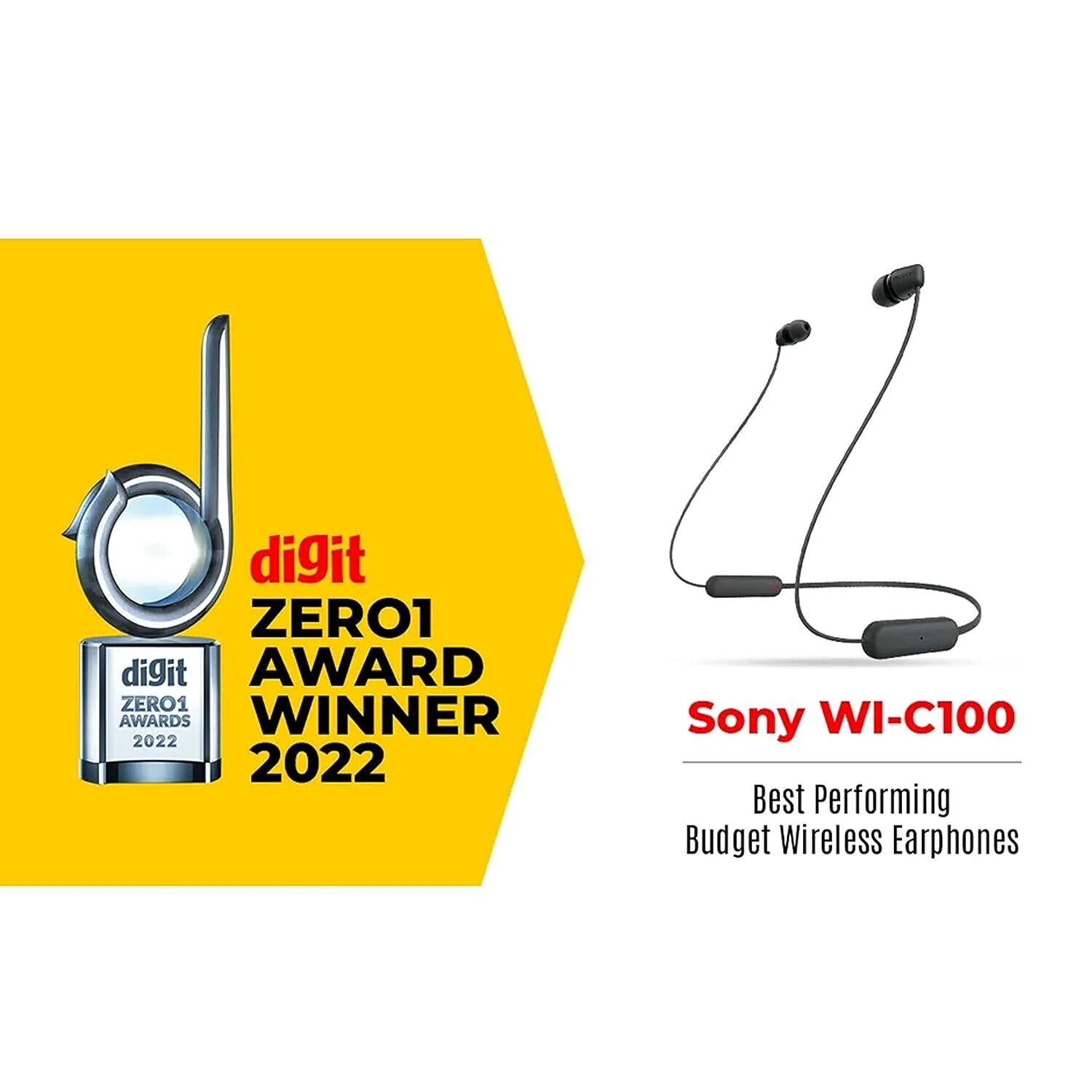 Sony WI-C100 Wireless Neckband (Taupe) Sony WI-C100 Wireless Neckband (Taupe)