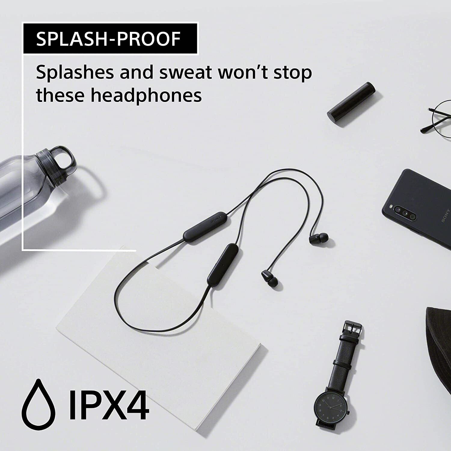 Sony WI-C100 Wireless Neckband (Taupe) Sony WI-C100 Wireless Neckband (Taupe)