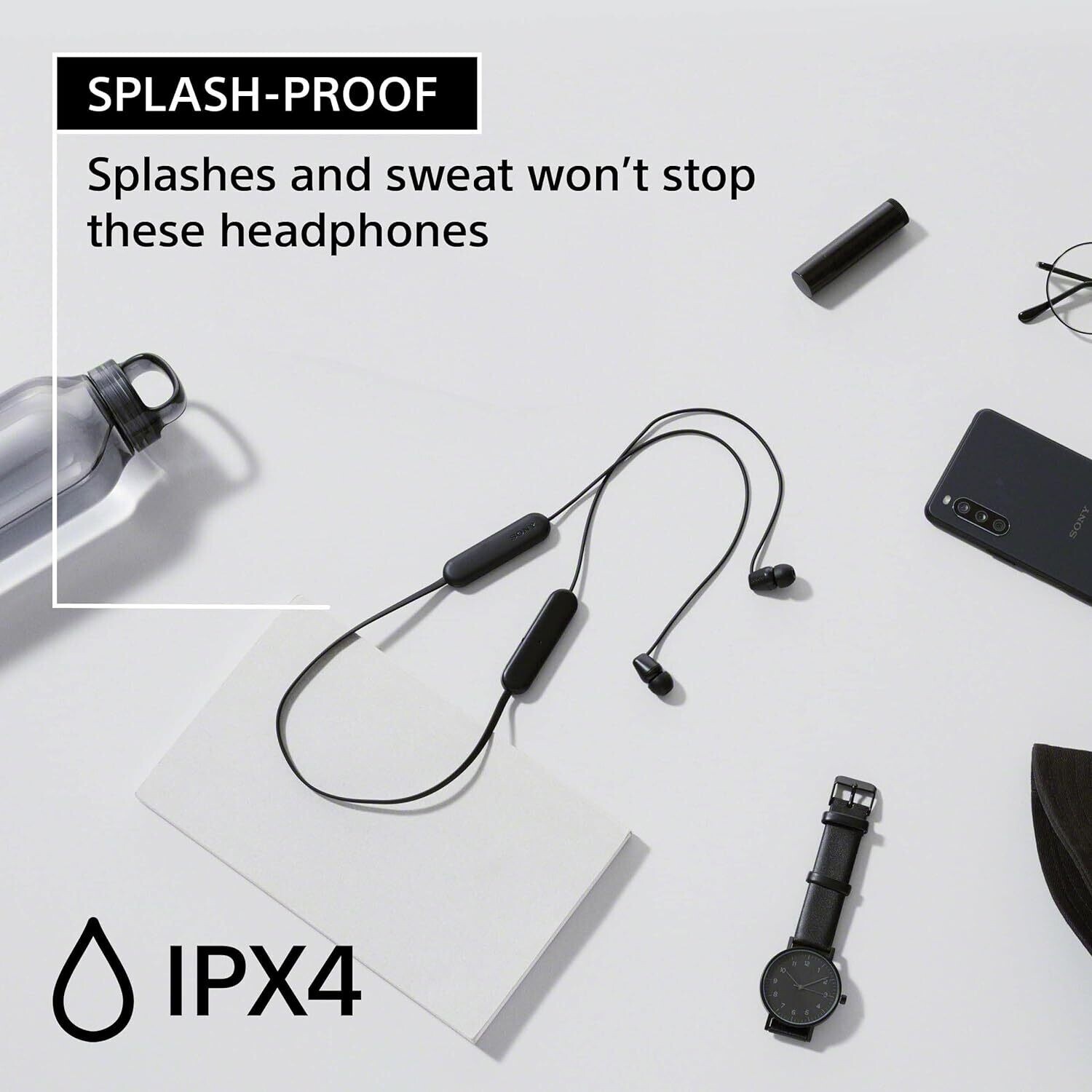 Sony WI-C100 Wireless Neckband (Black)