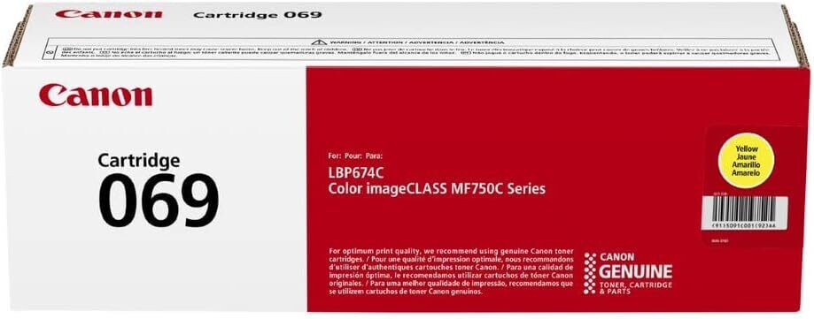 Canon 069 Yellow Toner cartridge