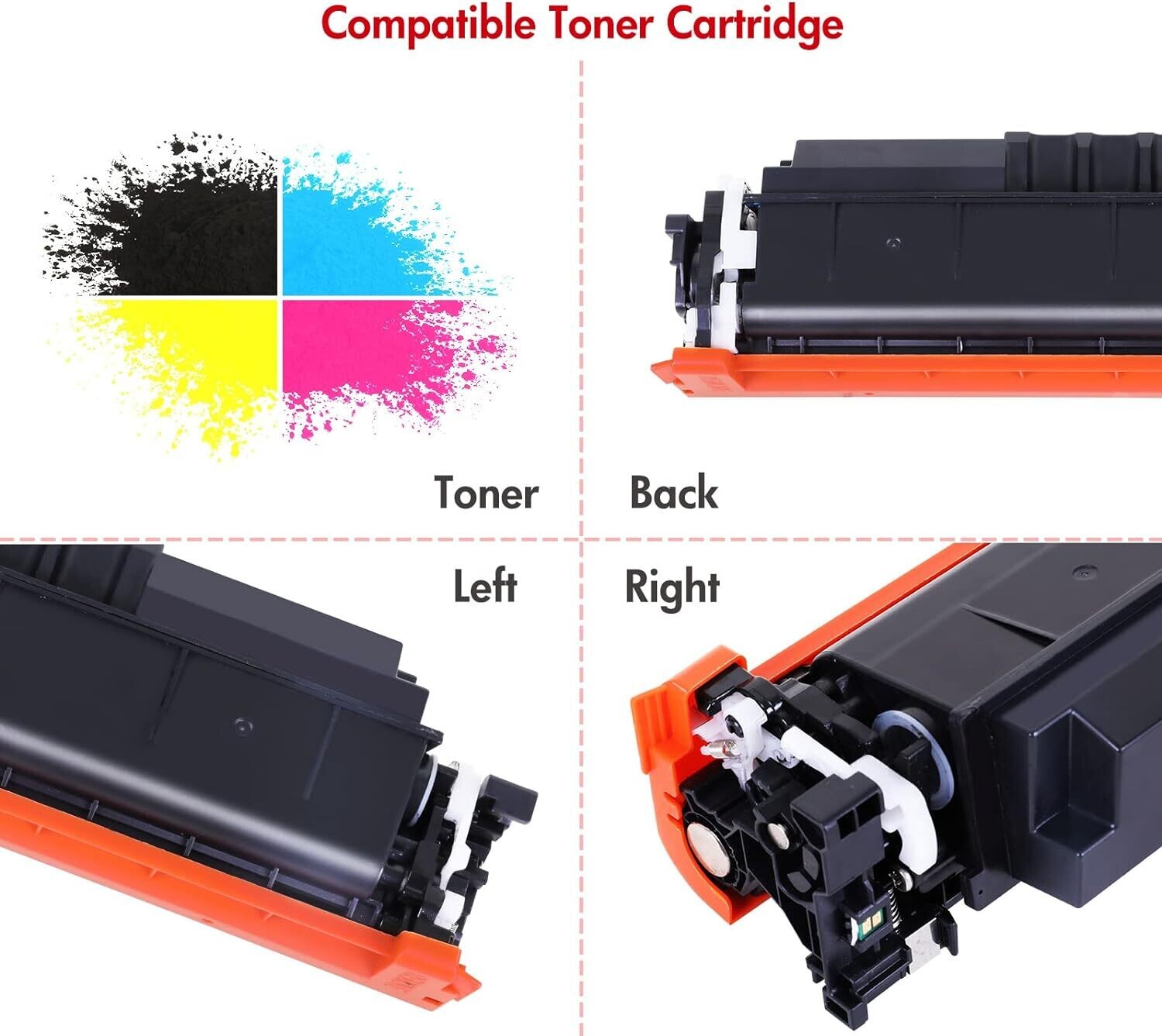 Compatible 069 Set of 4 Color Toner (Canon-LBP670C/7MF50C)