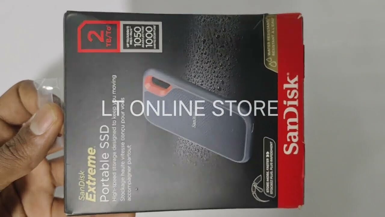 SanDisk 2TB Extreme Portable SSD SanDisk 2TB Extreme Portable SSD