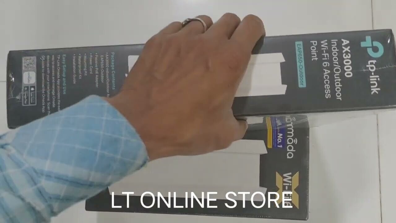 TP Link EAP650 Outdoor AX3000 WiFi 6 Access Point TP Link EAP650 Outdoor AX3000 WiFi 6 Access Point