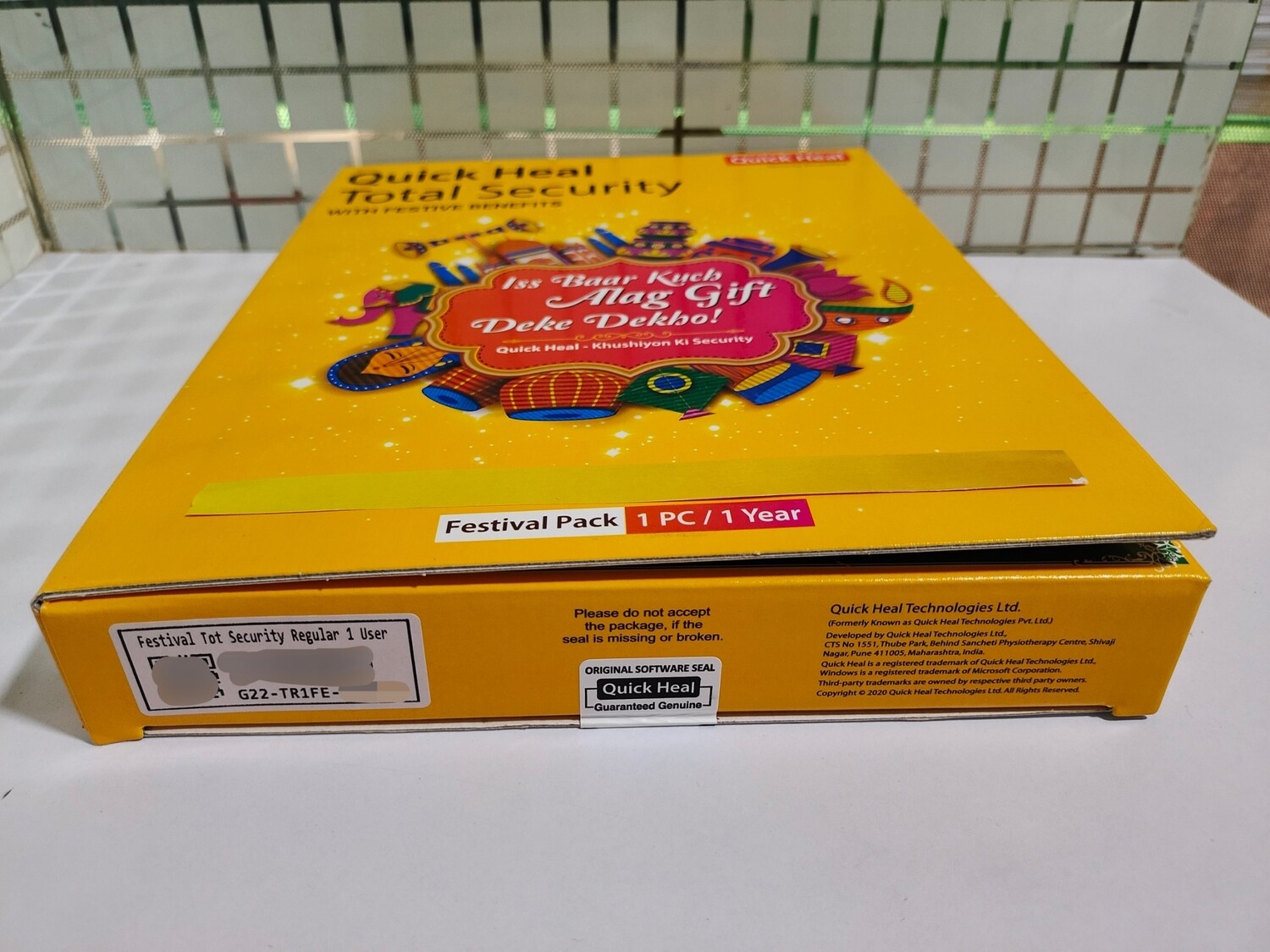 New, 1 User, 1 Year, Quick Heal Total Security, Festival Pack New, 1 User, 1 Year, Quick Heal Total Security, Festival Pack