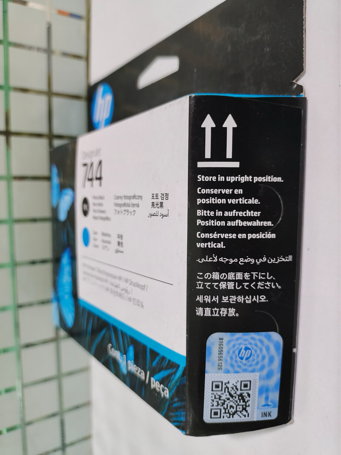 HP F9J86A 744 Photo Black/Cyan Printhead HP F9J86A 744 Photo Black/Cyan Printhead