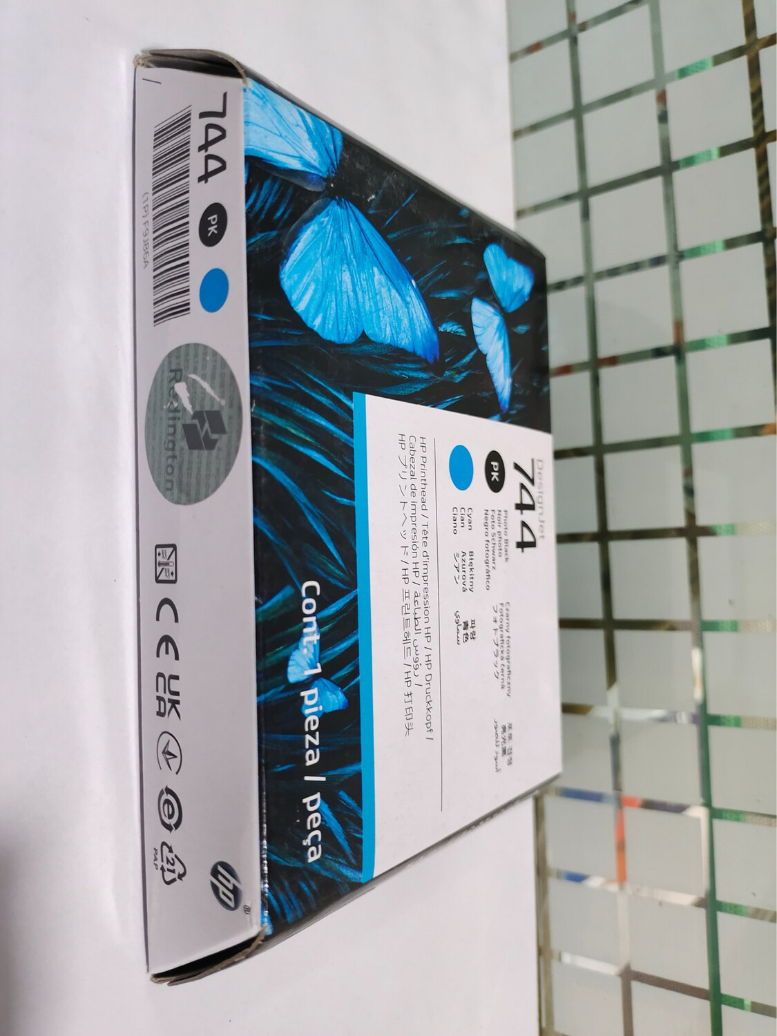 HP F9J86A 744 Photo Black/Cyan Printhead HP F9J86A 744 Photo Black/Cyan Printhead