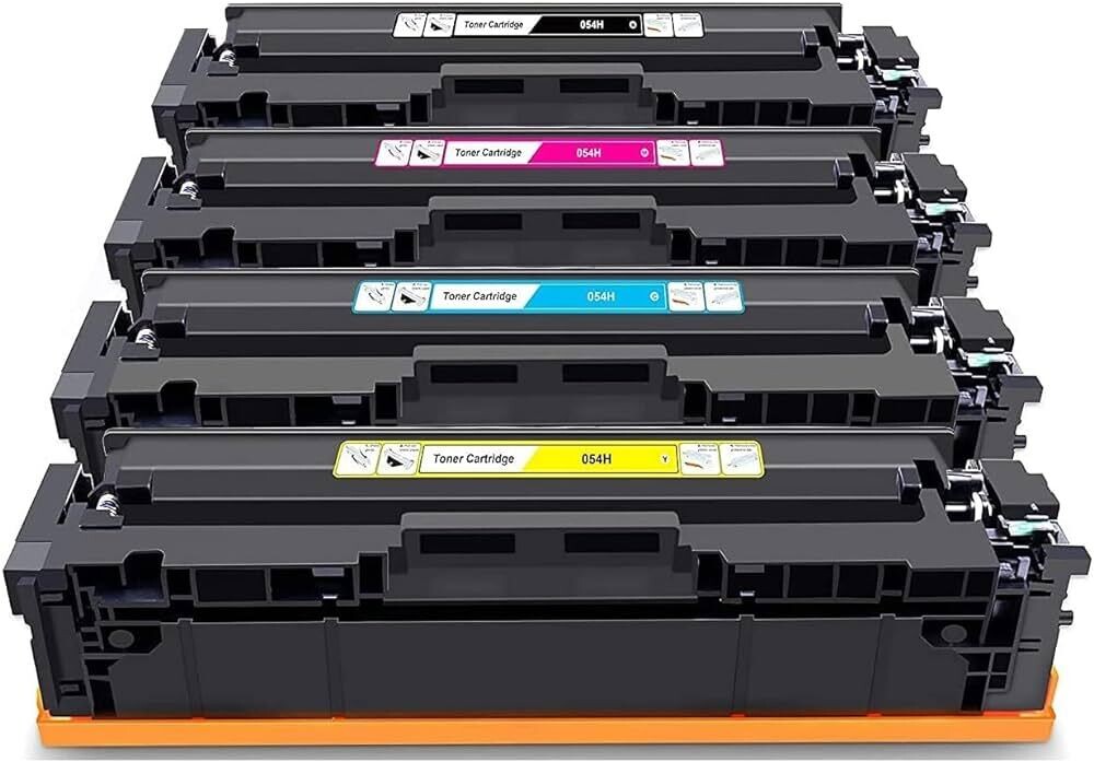 Compatible 054 Set of 4 Color Toner (Canon-644/642/641/622)