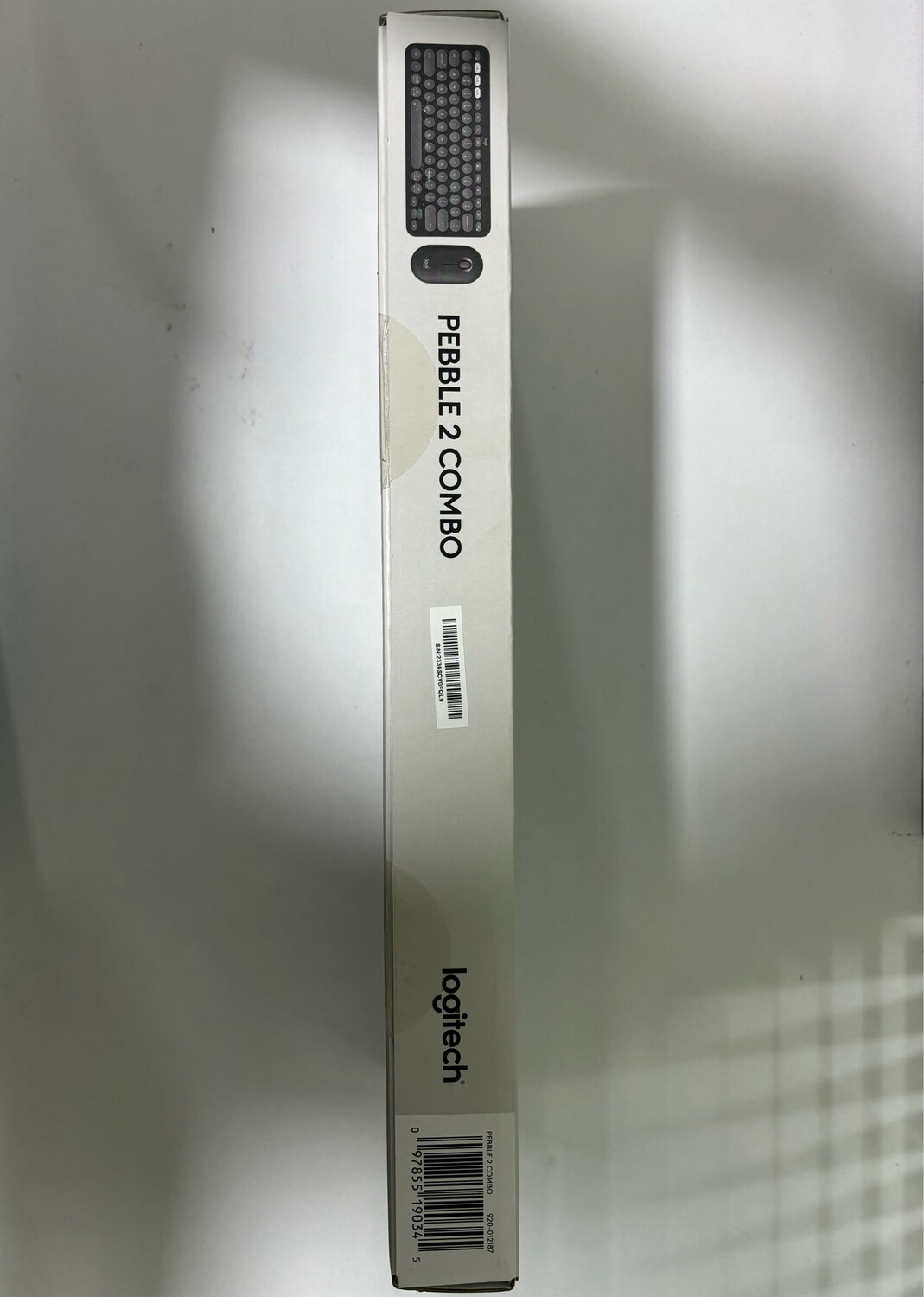 Logitech Pebble 2 Combo Wireless Keyboard Mouse Tonal Graphite