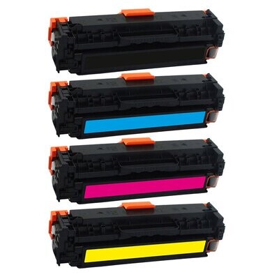 Compatible 418 Set of 4 Color Toner (Canon-MF8380/8580/8350)