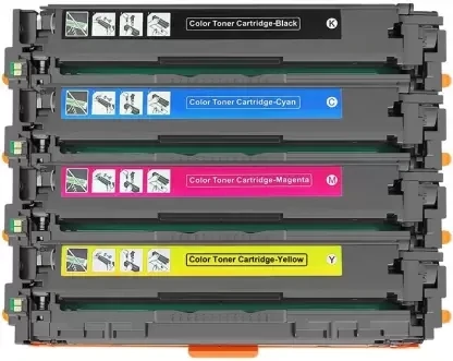 Compatible 418 Set of 4 Color Toner (Canon-MF8380/8580/8350)