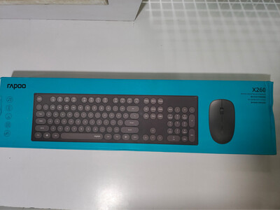 Rapoo X260 Wireless Keyboard and Mouse Combo