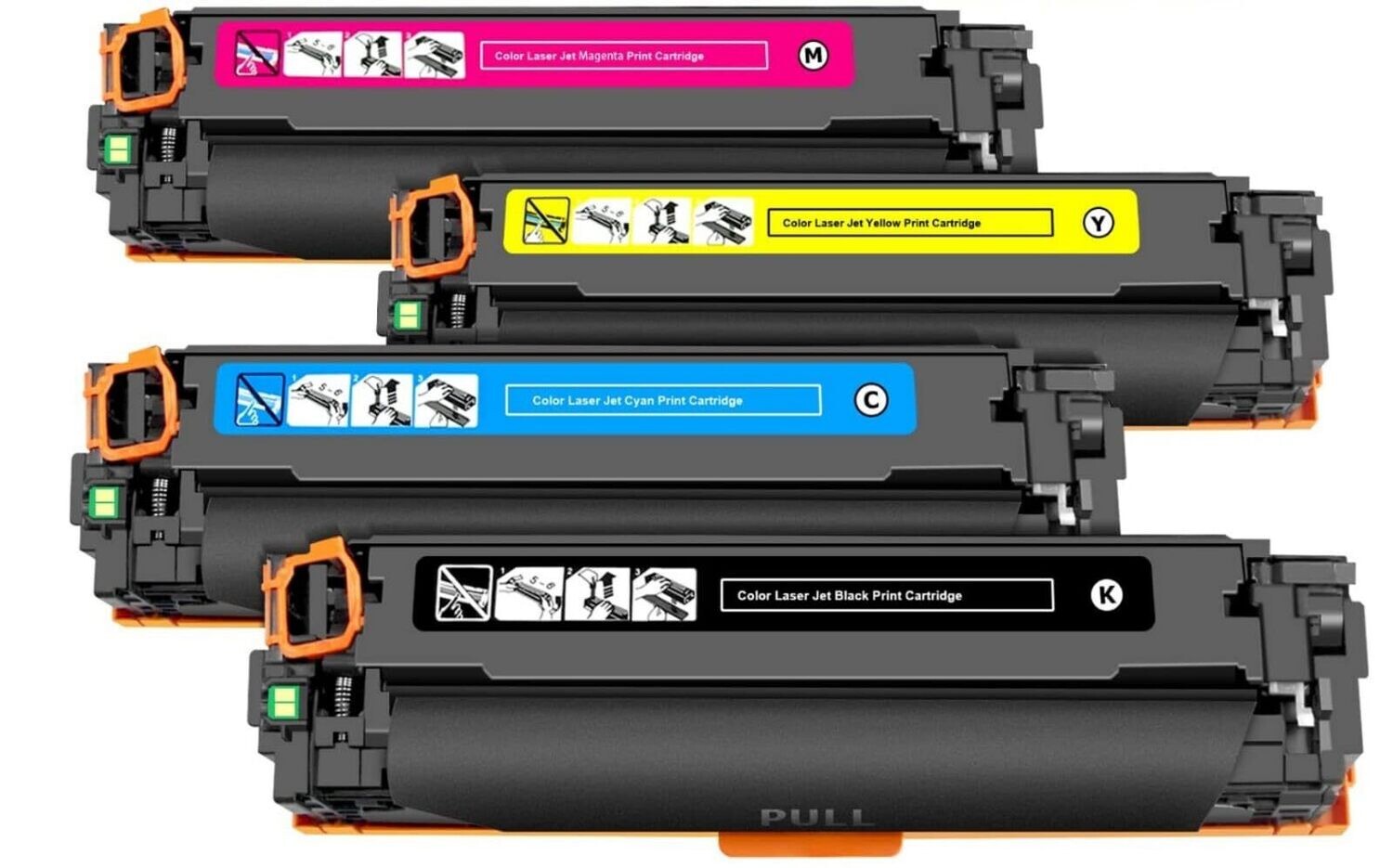 Compatible 203A Set of 4 Color Toner (HP-M254/280/281)